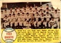 1958 Topps      019      San Francisco Giants TC